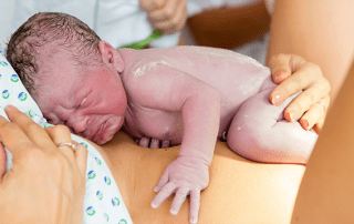 newborn baby at birth