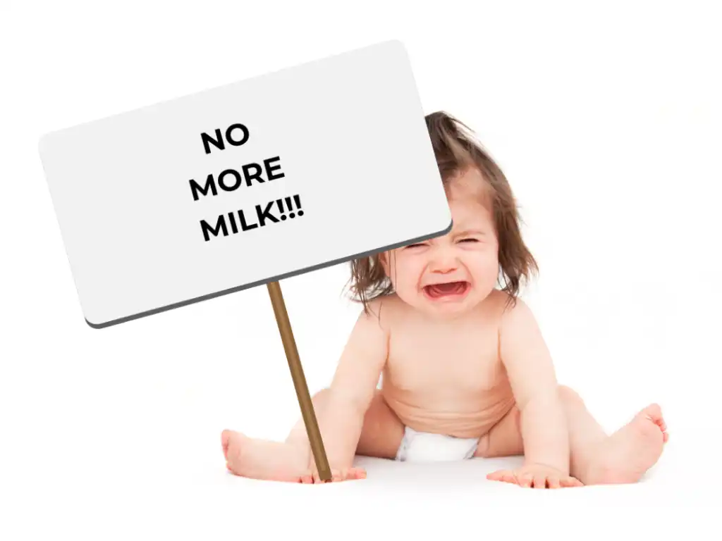 baby refusing to breastfeed